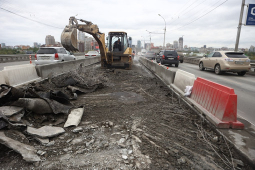 Димитровский мост в Новосибирске полностью откроют для проезда к зиме