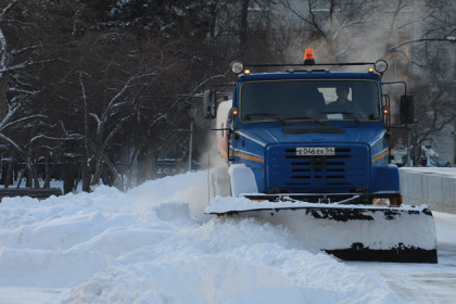 Уборку снега остановят на выходных в Новосибирске
