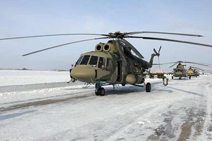 Боевые вертолеты «Терминатор» подняли по тревоге в Новосибирске