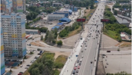 В Новосибирске завершают ремонт правой полосы Димитровского моста