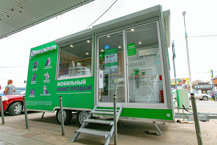 В отдаленные районы Новосибирской области МегаФон отправит передвижной магазин