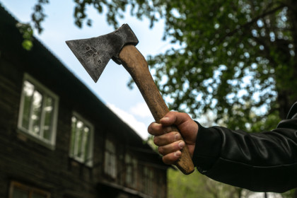 Семьянин с топором сломал нос экс-супруге под Новосибирском