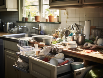 Привычка оставлять грязную посуду в раковине опасна для здоровья