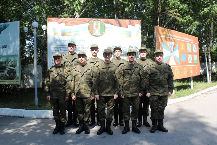 Четырнадцать призывников из Новосибирской области попали в научные роты