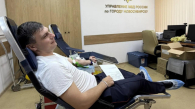 Более 100 полицейских сдали кровь в Новосибирске