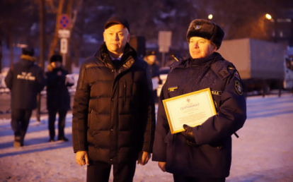 Пожарным региона передана новая техника