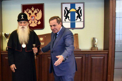 Губернатор Городецкий встретился с митрополитом Корнилием