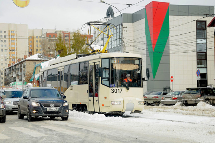 20 трамваев с пробегом по Москве подарили Новосибирску