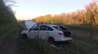 Водитель перевернувшегося Ниссана погиб под Новосибирском