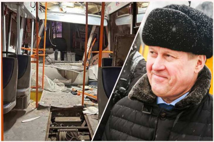 Мэр Локоть назвал предварительную причину ДТП с трамваями в Новосибирске