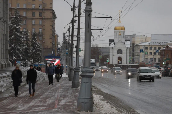 Потепление до -2 градусов ждут синоптики в Новосибирске