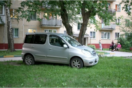 Автохамам подняли ценник за парковку на газоне в Новосибирске