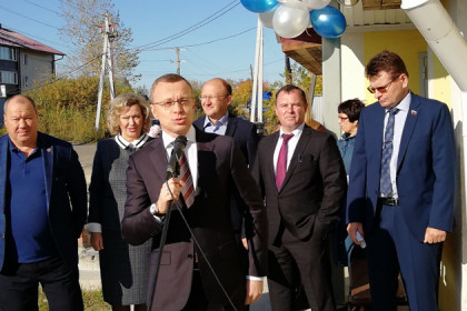Первый замгубернатора Юрий Петухов поздравил жителей Чулыма с 95-летием района