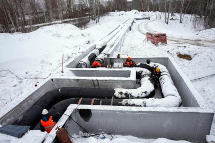 СГК построила 20 км теплосетей для новых домов в Новосибирске