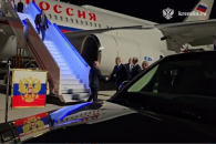 Президент России Владимир Путин прибыл с рабочим визитом в Новосибирск