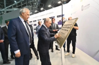 Президент России ознакомился с ходом подготовки к запуску ЦКП «СКИФ» под Новосибирском