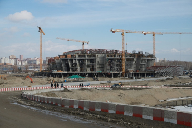 На строительство новой ледовой арены в Новосибирске выделят еще 865 млн рублей  
