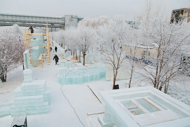 Ледовый городок построят на Михайловской набережной, несмотря на коронавирус