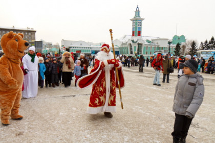 Поезд с Дедом Морозом прибудет 24 ноября в Новосибирск