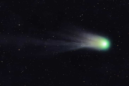 «Комету дьявола» над Новосибирском снял астрофотограф Алексей Поляков
