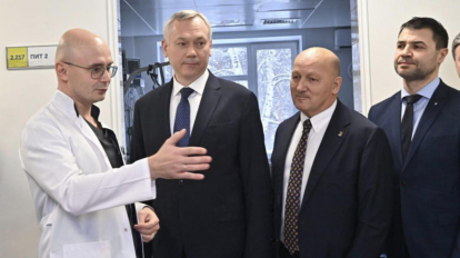 Губернатор проверил готовность Новосибирской областной больницы к праздникам