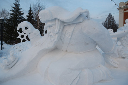 Кто победил на фестивале снежных скульптур-2020 в Новосибирске