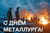 C Днём металлурга поздравил жителей Новосибирской области губернатор Травников