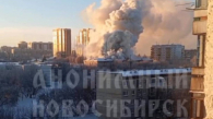 Загорелась проводка? В Новосибирске дымится здание педколледжа