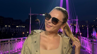 Новосибирская певица Пелагея загадала желание на Мосту Влюблённых в Тюмени