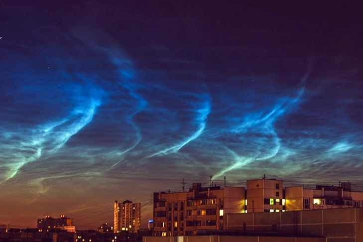 Астрономы объяснили эффект серебристых облаков над Новосибирском 7 июля