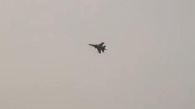 Истребитель-бомбардировщик Су-34 пролетел над Бердском