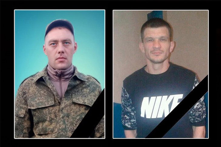 С погибшими на СВО защитниками Батеневым и Ефремовым прощаются в Черепановском районе