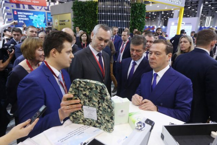 Андрей Травников представил Дмитрию Медведеву инвестиционные проекты региона 