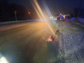 В Краснозерском районе в результате ДТП погиб пешеход