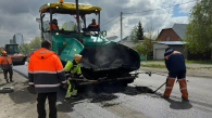 В Новосибирске протестируют новый вид асфальта на улице Связистов