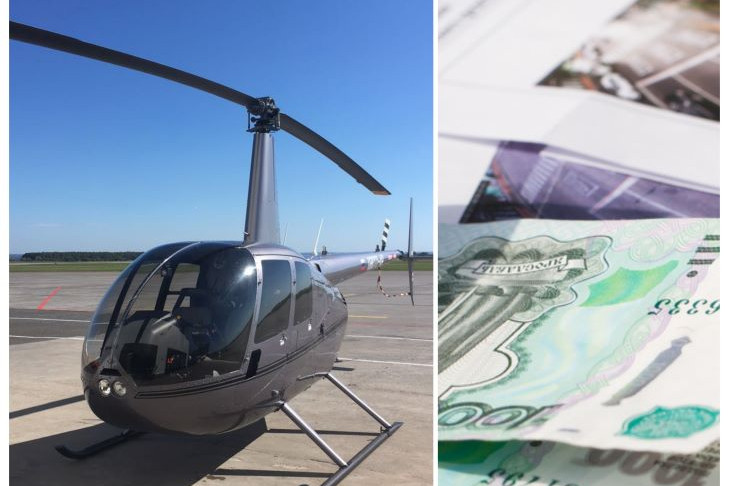 Штраф 20 тысяч рублей за секретный вылет заплатил пилот частного вертолета в Новосибирске