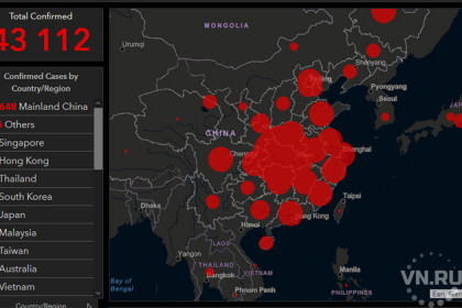 Коронавирус онлайн: актуальная карта распространения инфекции по миру