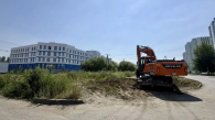 В Новосибирске начали строить дорогу к поликлинике №13
