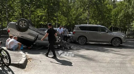 Массовое ДТП произошло на Красном проспекте в Новосибирске