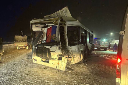Семь человек пострадали в ДТП с автобусом «Нефаз» в Коченевском районе