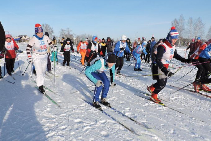 Морозы не помешали лыжным гонкам в Искитимском районе 
