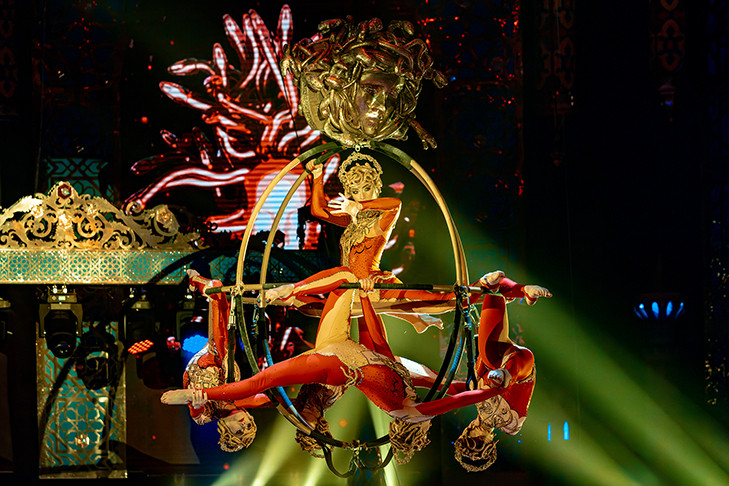 Восточный цирковой спектакль Гии Эрадзе «Песчаная сказка» впервые представят жителям Новосибирска