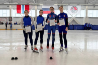 Конькобежцы из Татарска выиграли 17 медалей для сборной Новосибирской области