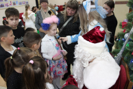 Новогодний праздник прошел для детей участников СВО