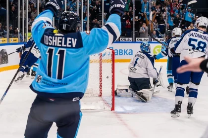 Подрались и забили 4 шайбы: «Сибирь» выиграла «Барыс» за первый период встречи