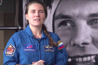 К новосибирцам перед первым полетом обратилась космонавт Анна Кикина