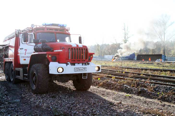 Возгорание сероводорода на станции Инская устранили на учениях спасатели Новосибирска