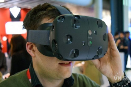 Шлем виртуальной реальности HTC VIVE впервые появился в Новосибирске 