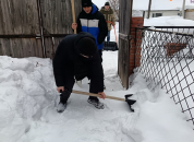 Патриотическая акция «Снежный десант» в Бердске набирает обороты