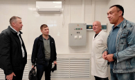 Ход ремонта ФЛГ-кабинета в поликлинике Искитима на контроле Минздрава